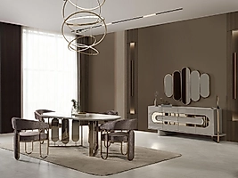 Monaco Yemek Odası Takımı