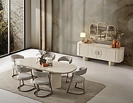 Viyana Yemek Odası Takımı